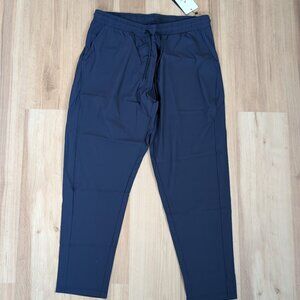 NWT Fioboc Slim Fit Navy Blue Performance Joggers, Zip Ankle, Mens 3XL